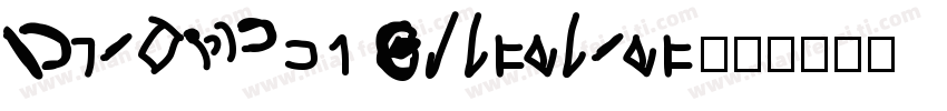 Dispatch Condensed字体转换